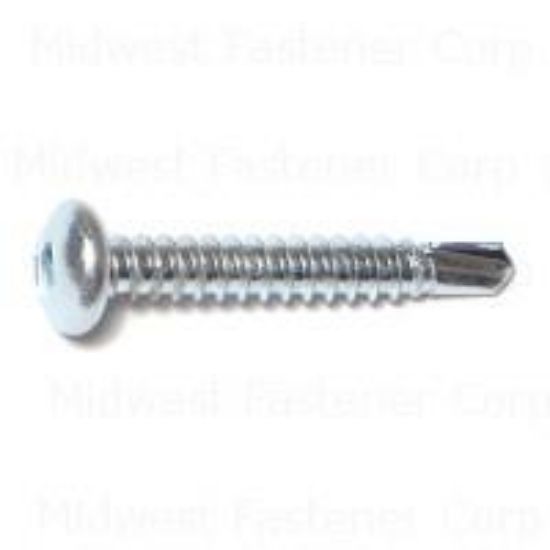 Picture of Sheetmetal-Screw #10 X 1-1/4" Zinc-plated Square Pn #2