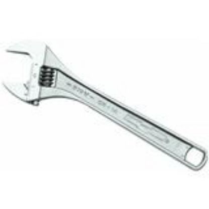 Picture of Adjustable-Wrench Adjustable-wrench Cr-va-steel Wide-jaw 10"