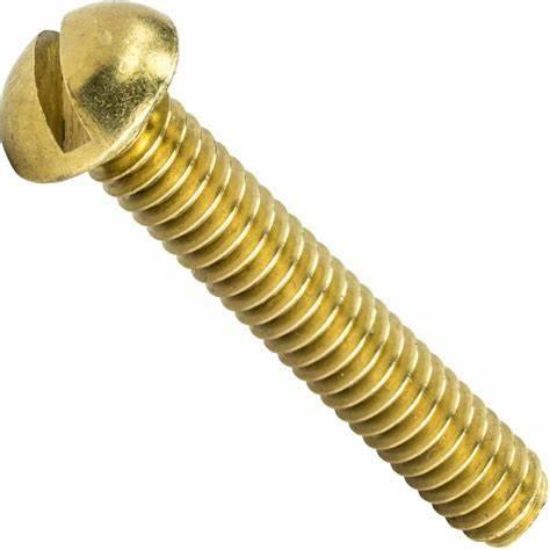 Picture of Machine-Screw With-Nuts Round-Head #10-24 x 2-1/2"