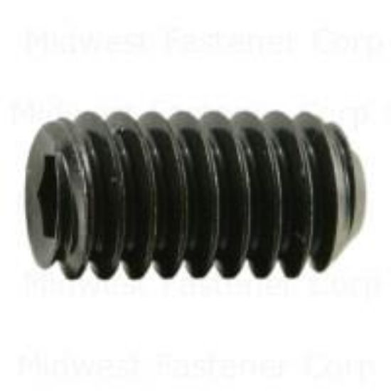 Picture of Socket-Hex-Drive Set-Screw Black-Oxide-Finish #8-32 Coarse x 5/16"