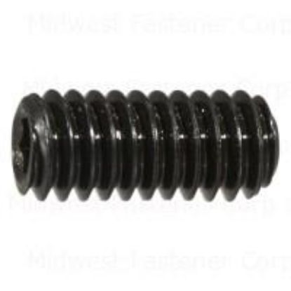 Picture of Socket-Hex-Drive Set-Screw Black-Oxide-Finish #8-32 Coarse x 3/8"