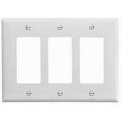 Picture of Wall-plate Decorative Polycarbonate White
