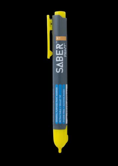 Picture of Paint Marker Retractable Yellow